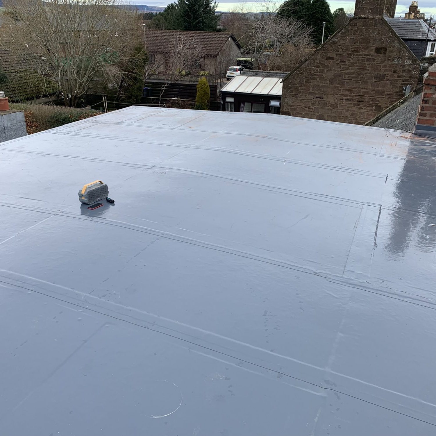 GRP Fibreglass Flat Roofing Repair & Installation in Montrose