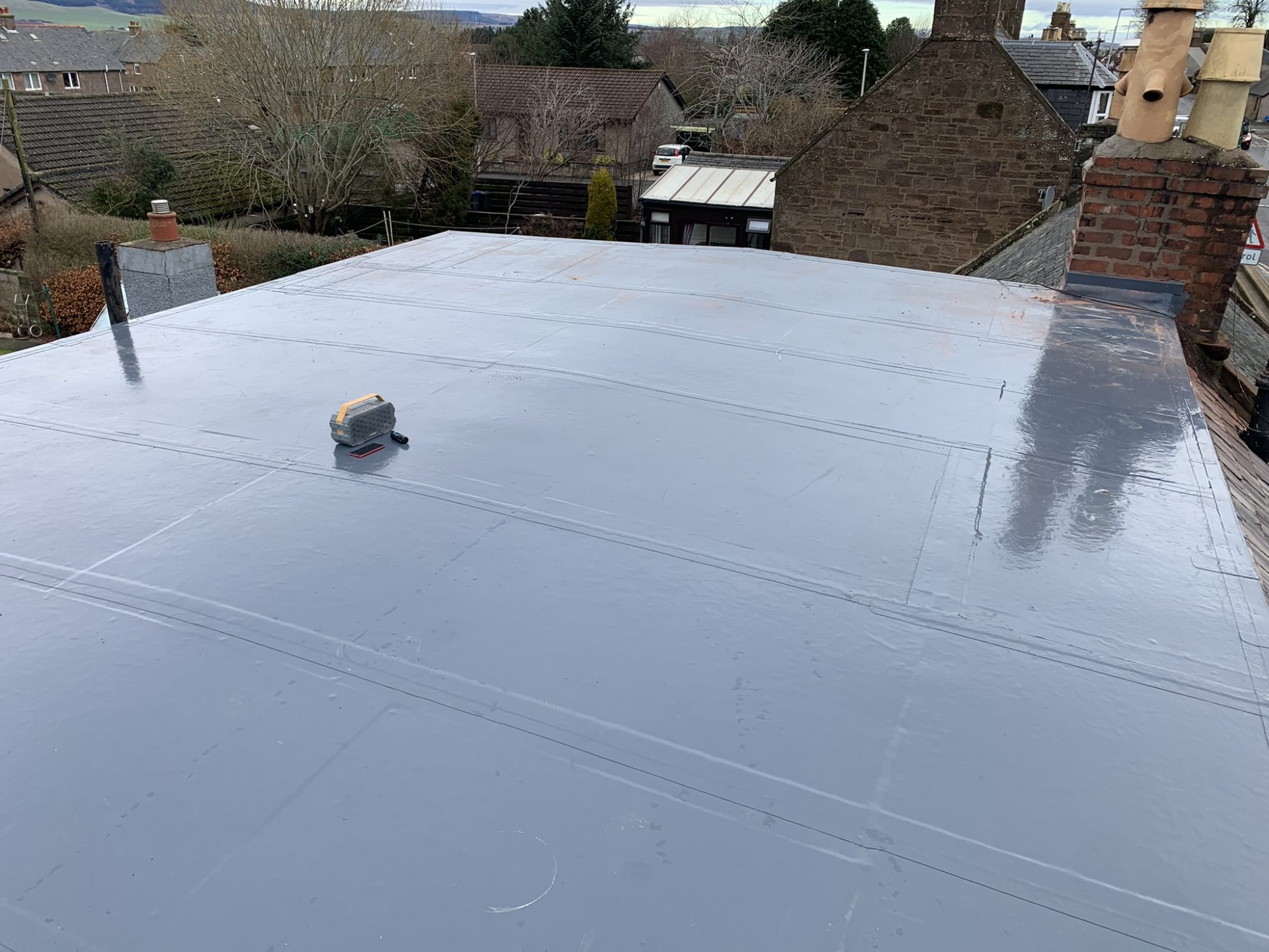 GRP Fibreglass Flat Roofing Repair & Installation in Montrose